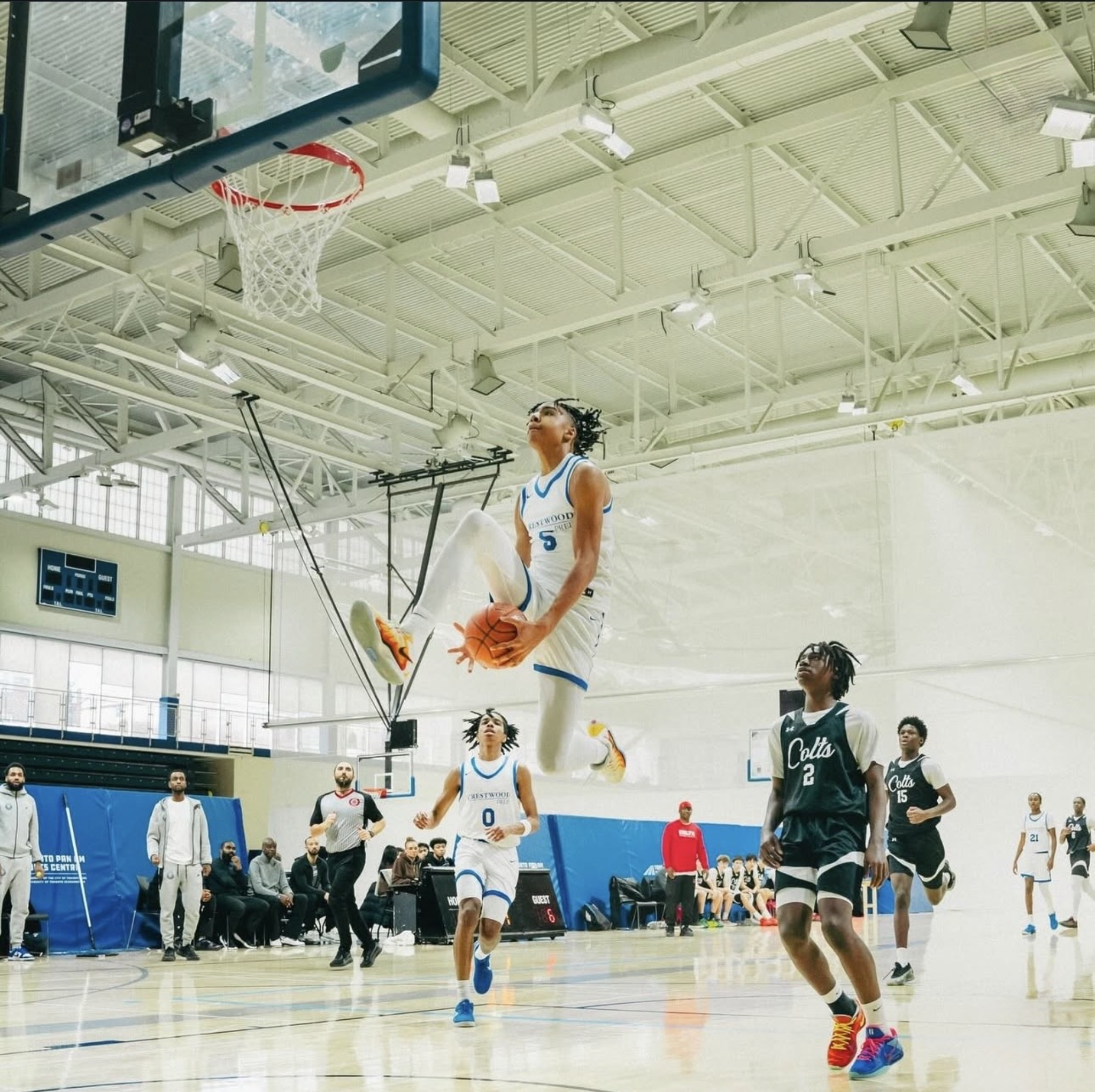 Isaiah Hamilton in action